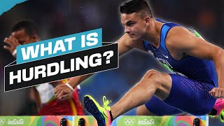 What is Hurdles  What is Hurdles in Athletics  Hurdling Track and Field [upl. by Aianat]