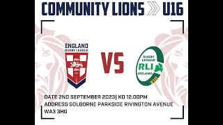 England Lions U16s v Ireland [upl. by Macri]