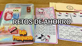 Ahorrando con Bajo Presupuesto 💵👛Reto de AHORRO entre amigas 💰Plantillas de AHORRO 🍀 [upl. by Gasparo214]