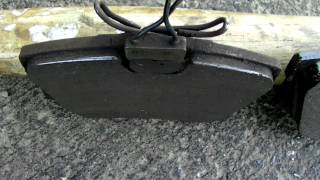 Eurovan 2003 Rear Brake Pad Installation [upl. by Ardnuhs]