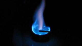 Potassium Nitrate Flame Test [upl. by Aenit]