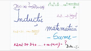 Inductie matematica  Sume  Partea a IIa [upl. by Gaige310]