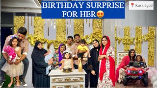 അങ്ങനെ 4 വയസ്സായി അനി കുട്ടിക്ക് 🥰🌸🤲🏻 KASARAGOD FAMILH VLOG🫶🏻 BIRTHDAY VLOG SURPRISE [upl. by Anikahs]