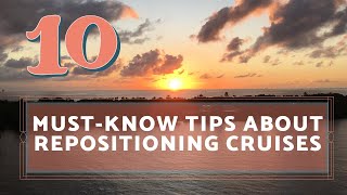 10 MustKnow Tips About Repositioning and Transatlantic Cruises [upl. by Justen]