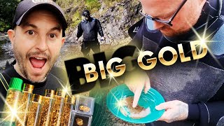 More GOLD than Ive EVER seen Gold panning Scotland [upl. by Yrekaz]