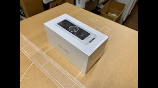 Ubiquiti Unifi G4 Doorbell Unboxing [upl. by Okimik]