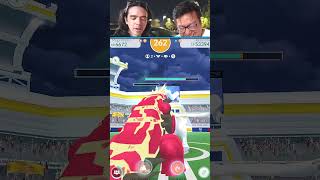 Using the No1 Pokemon to Duo Reshiram with Trainer Tips in Pokemon Go shorts pokemongo [upl. by Ronalda424]