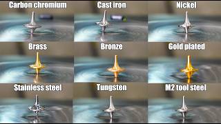 Which Metal Spinning Top Spins the LONGEST [upl. by Etnoled827]