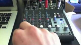 Behringer xenyx 802  Review and sound setup [upl. by Dnalyk290]