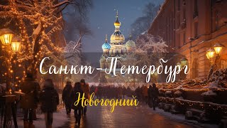 НОВОГОДНИЙ САНКТПЕТЕРБУРГ 2022 г Прогулка по заснеженному городу 4K [upl. by Lark95]