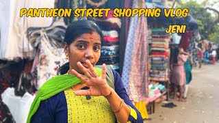 இந்த வெயிலுக்கு ஏற்ற காட்டன் Materials Shopping VLOG Pantheon Street Cloth Market  Jeni [upl. by Blandina564]