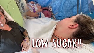 HOW GESTATIONAL DIABETES AFFECTED MY BABY  Birth Vlog Pt2 [upl. by Greenes15]