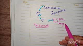 Desiccation  process of desiccation  Physical pharmacy  Pharmacy [upl. by Ahsinrac]