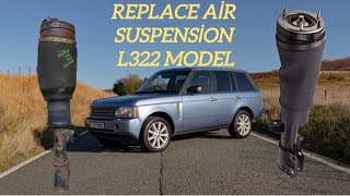 How To Replace Your L322 Front Air Suspension Front Strut Quick And Easy DIY  EMECHANIC [upl. by Annaicul995]