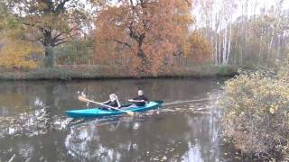 Spreewald im Herbst Lübben Lübbenau Burg Lehde Schlepzig Vetschau Kajak Kahnfahrt [upl. by Devin]