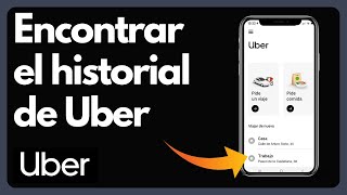 Cómo ver el historial de Uber iPhone y Android [upl. by Ahsinoj]