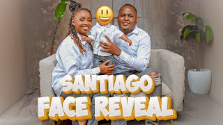 Santiagos Face Reveal Meet Our Son Finally [upl. by Haley56]