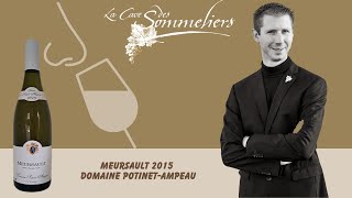 Je déguste pour vous le Meursault 2015 du domaine PotinetAmpeau [upl. by Amann]