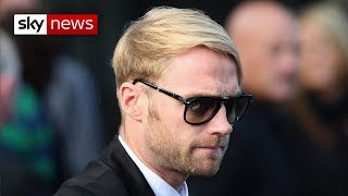 Ronan Keating pays tribute at Stephen Gatelys funeral [upl. by Gina293]