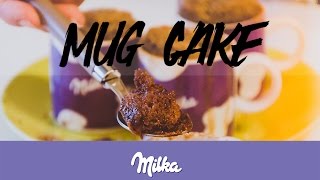 Recette  Mug Cake Chocolat Milka  Fast and good [upl. by Eitisahc]