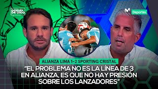 DOS DERROTAS AL HILO ALIANZA LIMA cayó 12 contra S CRISTAL en el Nacional  DESPUÉS DE TODO ⚽🎙️ [upl. by Kashden]