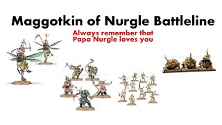 Maggotkin of Nurgle Battleline EXPLAINED [upl. by Irim508]