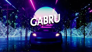 PRINCE MULTANI  GABRU Official Music Visualizer [upl. by Abil]