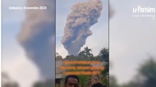 Une éruption volcanique dans l’est de l’Indonésie fait au moins six morts [upl. by Emerald18]