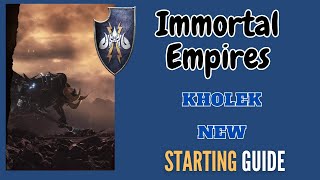 Total War Warhammer III  Fresh NEW starting Guide For Kholek Suneater [upl. by Anieral]