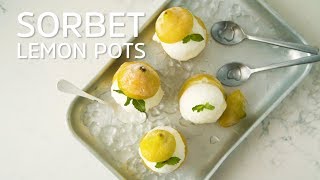 Sorbet Lemon Pots [upl. by Bixby]