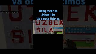 ChelenjUZBEK SILA deb yozish minecraft mehnat [upl. by Hafler198]