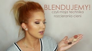 TUTORIAL Jak blendować  rozcierać cienie  Moja Metoda  kitulec [upl. by Aniled]