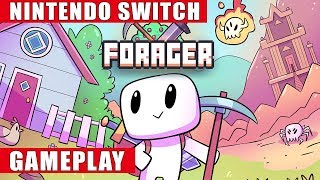 Forager Nintendo Switch Gameplay [upl. by Xel618]