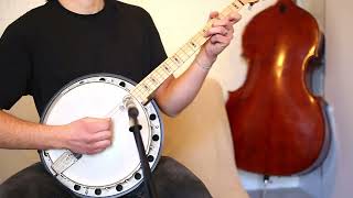 Irish Polka on Tenor Banjo The Kerry Polka Lessons Sheet Music and Tabs Available [upl. by Acillegna736]