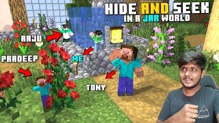 We Enjoyed A Lot Sir 😂  Hide And Seek In A Jar World  In Telugu  GMK GAMER [upl. by Tate]