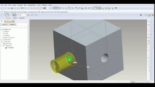 Pro E  Creo  Parameters  Relations  Part  Create  Edit  Tutorial  GRS [upl. by Ninnahc]