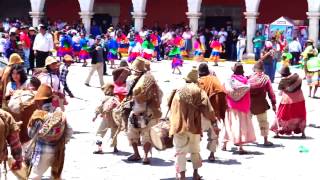 PASACALLE DE ACOS VINCHOS Y ABUELOS DE QUINUA  CARNAVAL RURAL DE AYACUCHO 2017 [upl. by Ches290]