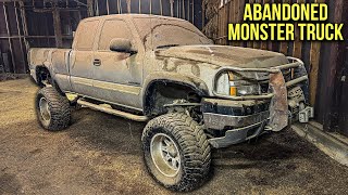 Abandoned MONSTER Truck Chevy 2500HD  First Wash in 12 Years  Car Detailing Restoration [upl. by Zanlog]