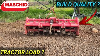 Maschio Rotavator Review After 400 Hours  Maschio Gaspardo  Maschio Rotavator  Maschio Virat Plus [upl. by Nellie669]