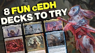 8 Unique cEDH Decks THAT WIN 🏆 [upl. by Ardnuyek]