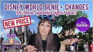 Disney Genie Plus Changes and UPDATE 2023 [upl. by Linsk]