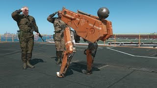 MGSV Mod  Walker Gear [upl. by Ycniuq873]