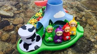 TELETUBBIES TOYS Floating Lake House [upl. by Erna]