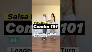 Salsa Basics “Combo 101” from Salsa Dance Challenge 020 salsa salsadancing dance baile shorts [upl. by Nani958]