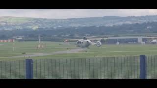 Airbus Helicopter H135 at Chester Hawarden Airport [upl. by Yeslah773]