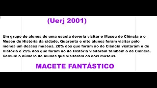 UERJ  MACETE  Um grupo de alunos de uma escola deveria visitar o Museu de Ciência e o Muse de Hist [upl. by Bobby562]