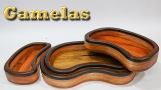 Gamelas tijela de madeira  Como fazer com apenas 3 ferramentas [upl. by Treulich612]