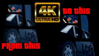 Grand Theft Auto III Intro  Original 4k Remaster [upl. by Mandel366]