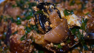 How to make the best party palava sauce  egusi soup without palm oil [upl. by Osana]