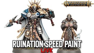 Painting the New Stormcast Spearhead [upl. by Ainehs]